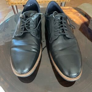 Cole Haan Black Leather Derbys